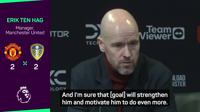 Ten Hag hoping to see Sancho 'continue momentum' following first goal back