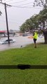 Flooding on Industrial Road, Oak Flats | February 9, 2023 | Illawarra Mercury