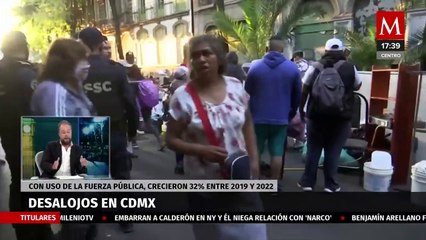 Los desalojos en la CdMx crecieron 32% entre 2019 y 2022: Mauricio Hernández