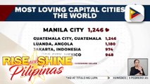 Maynila, nakuha ang titulong 'most loving country' sa buong mundo sa pag-aaral ng isang survey group
