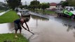 Blocked drains in Unanderra - February 9, 2023 - Illawarra Mercury