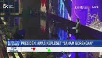 Jokowi Kembali Ingatkan soal Aktivitas Saham Gorengan