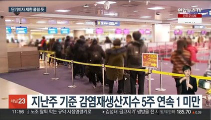 코로나 안정세 계속…中 단기비자 제한 조만간 풀릴 듯