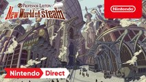 Teaser de anuncio de Professor Layton and The New World of Steam