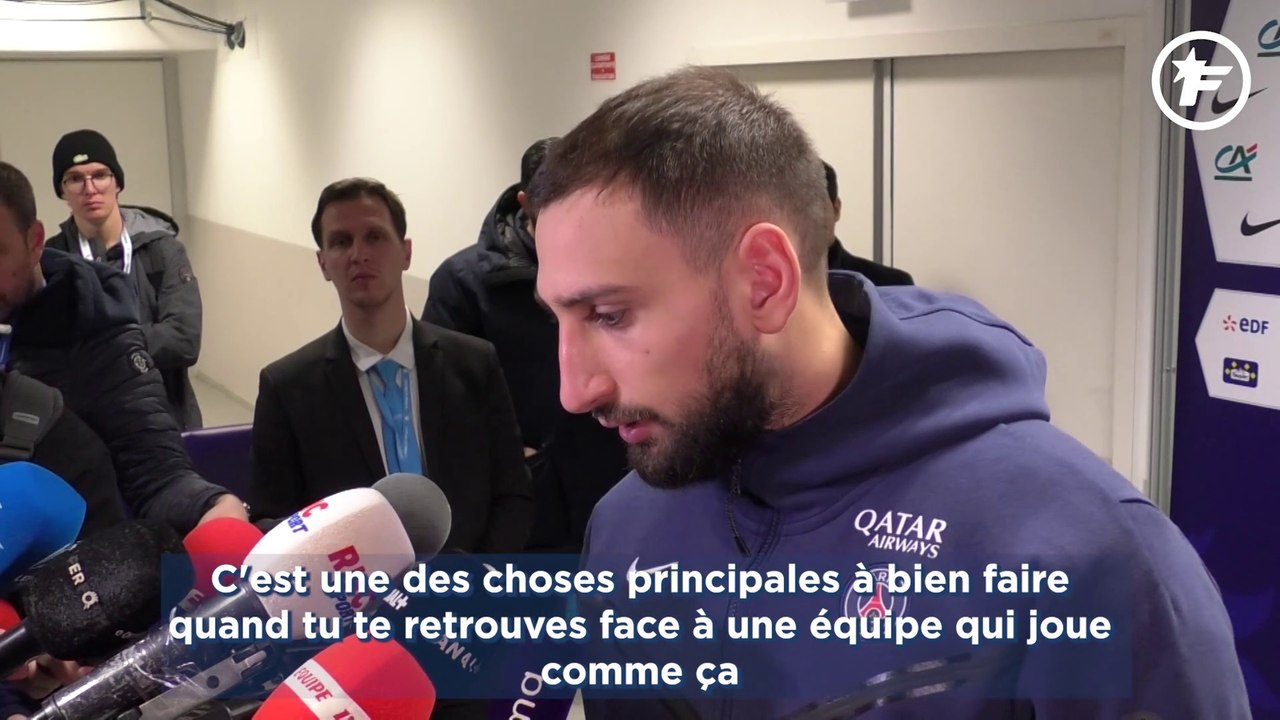 Gigio Donnarumma et l'intensité des Marseillais