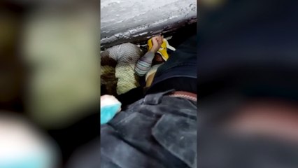 65 saat sonra enkazdan çıkarılan küçük Zübeyde: Ama kardeşim minik, ölebilir