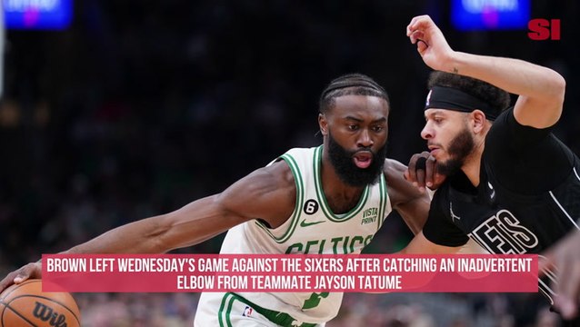 Jaylen Brown Leaves Game with Facial Fracture, Will Miss Time