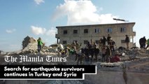 Search for earthquake survivors continues in Turkey and Syria