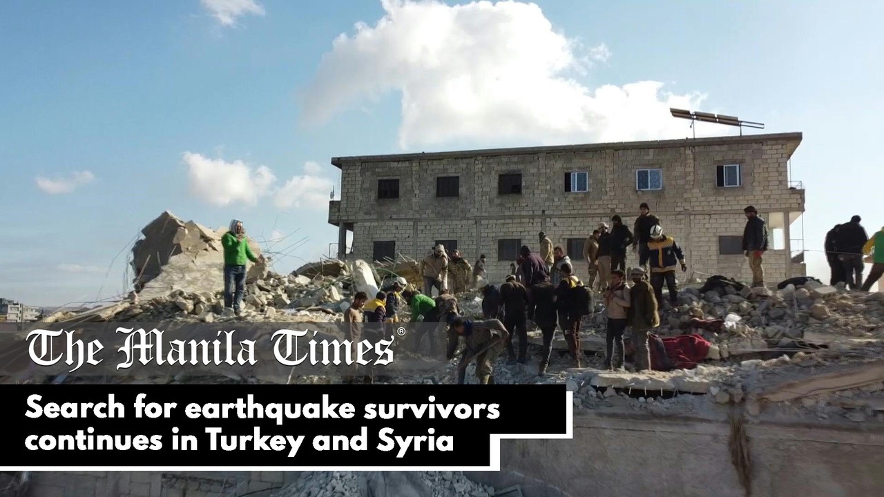 Search for earthquake survivors continues in Turkey and Syria