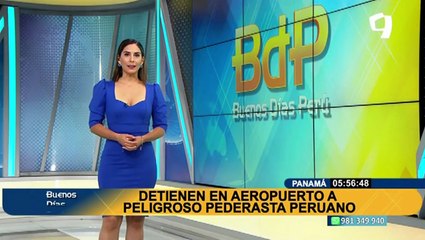 Panamá: detienen en aeropuerto a peligroso pederasta peruano cuando intentaba escapar
