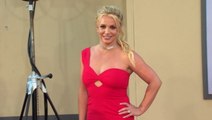 Britney Spears Rocks Gold Mini Dress After She’s Left ‘Mortified’ By Recent Singing Video
