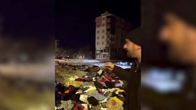 Deprem bölgesindeki vatandaş sosyal medyadan isyan etti: Böyle yardım organizasyonu olmaz, bu israftır