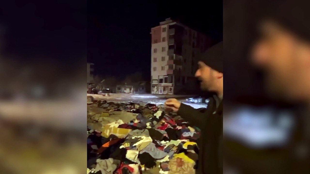 Deprem bölgesindeki vatandaş sosyal medyadan isyan etti: Böyle yardım organizasyonu olmaz, bu israftır