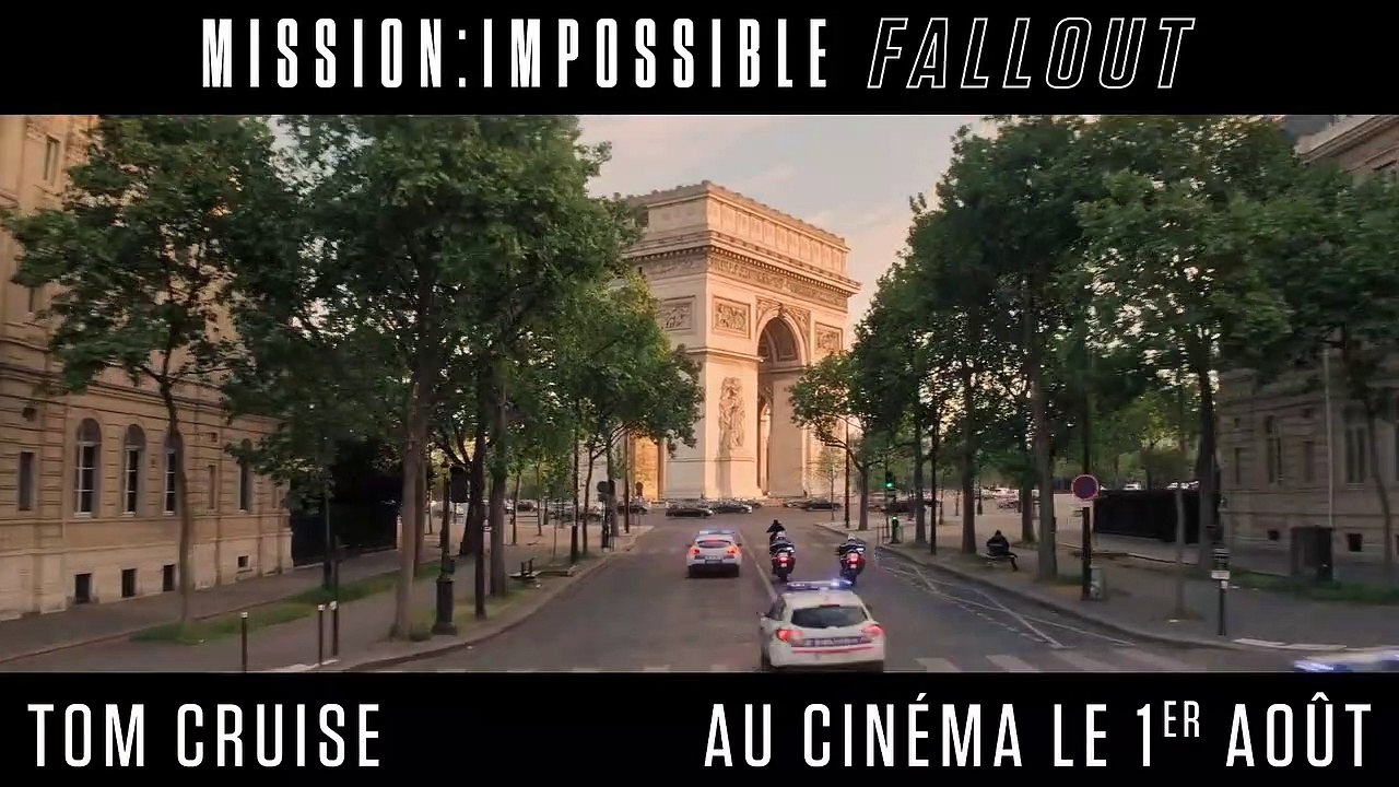 MISSION : IMPOSSIBLE - FALLOUT - Extrait "Course poursuite à Paris" VF [maintenant en vidéo]