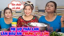 y2meta.com - Cười xỉu với 1001 BIỂU CẢM của mẹ vợ Thái Lan lần đầu được rể Việt cho ăn TRỨNG VỊT LỘN _Làm rể Thái