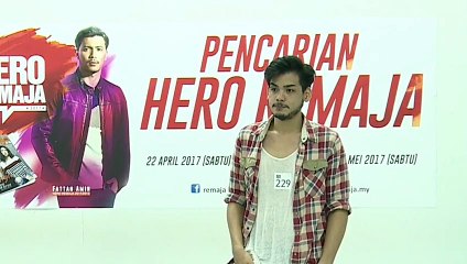 Casting Hero Remaja 2017 - Adam Yusuf