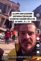 Hakan Hatipoğlu’nun Hatay’dan paylaştığı olay yürekleri yaktı: “Enkaz altındaki adam çocuğunu kurtarmak için kolunu kestiriyor, kabul etti…”