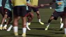 Los golazos y gestos técnicos de Raphinha en el entrenamiento / FCB
