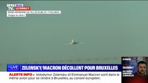 Emmanuel Macron et Volodymyr Zelensky décollent en direction de Bruxelles depuis l'aéroport de Vélizy-Villacoublay