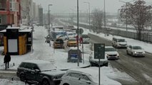 İstanbul’da kar yağışı yer yer devam ediyor