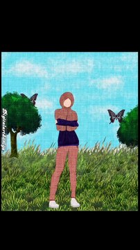 DRAWING ON PHONE. #digitalartwork #exploremore #illustrations #digitalart #foryou #illustrator. #ibispaintx