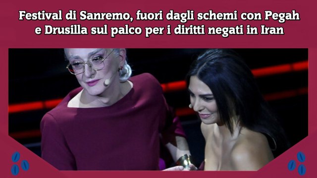 Festival di Sanremo, fuori dagli schemi con Pegah e Drusilla sul palco per i diritti negati in Iran