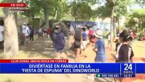 ¡Diversión para toda la familia!: Ofrecen fiesta de espuma en 