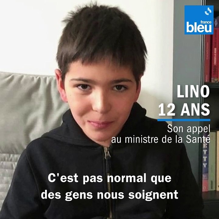 Manque de moyens dans les hôpitaux : l'appel de Lino, 12 ans, au ministre de la Santé