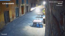 Terremoto a Siena, la prima scossa ripresa in un video