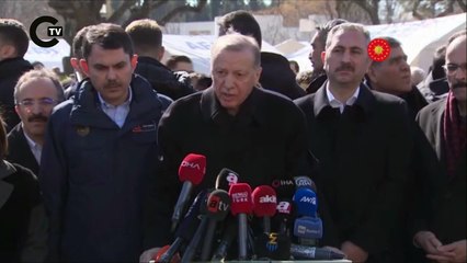 AKP'li Cumhurbaşkanı Erdoğan Kahramanmaraş'ta! "İlk gün bazı sıkıntılar oldu..." (422)