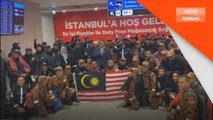 Gempa Bumi Turkiye | Pasukan kedua SMART tiba di Istanbul pagi Khamis
