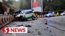 Genting van crash: Cops clarify mistaken identity situation