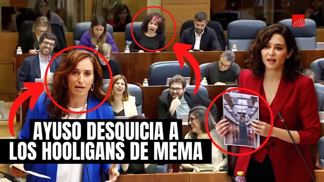 ¡Mema en shock! Ayuso le enseña algo a Mónica García y sus hooligans se revolucionan