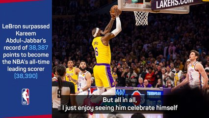 'We should acknowledge greatness' - Irving on LeBron