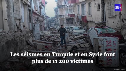 Les séismes en Turquie et en Syrie font plus de 11 200 victimes