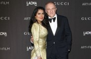 Salma Hayek claims she was dragged up the aisle