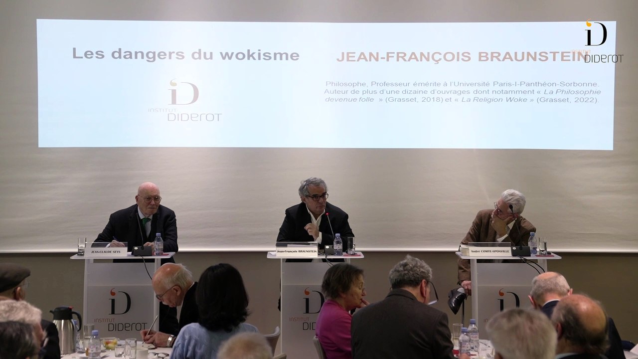 Jean-François Braunstein - Les dangers du wokisme | Conférence