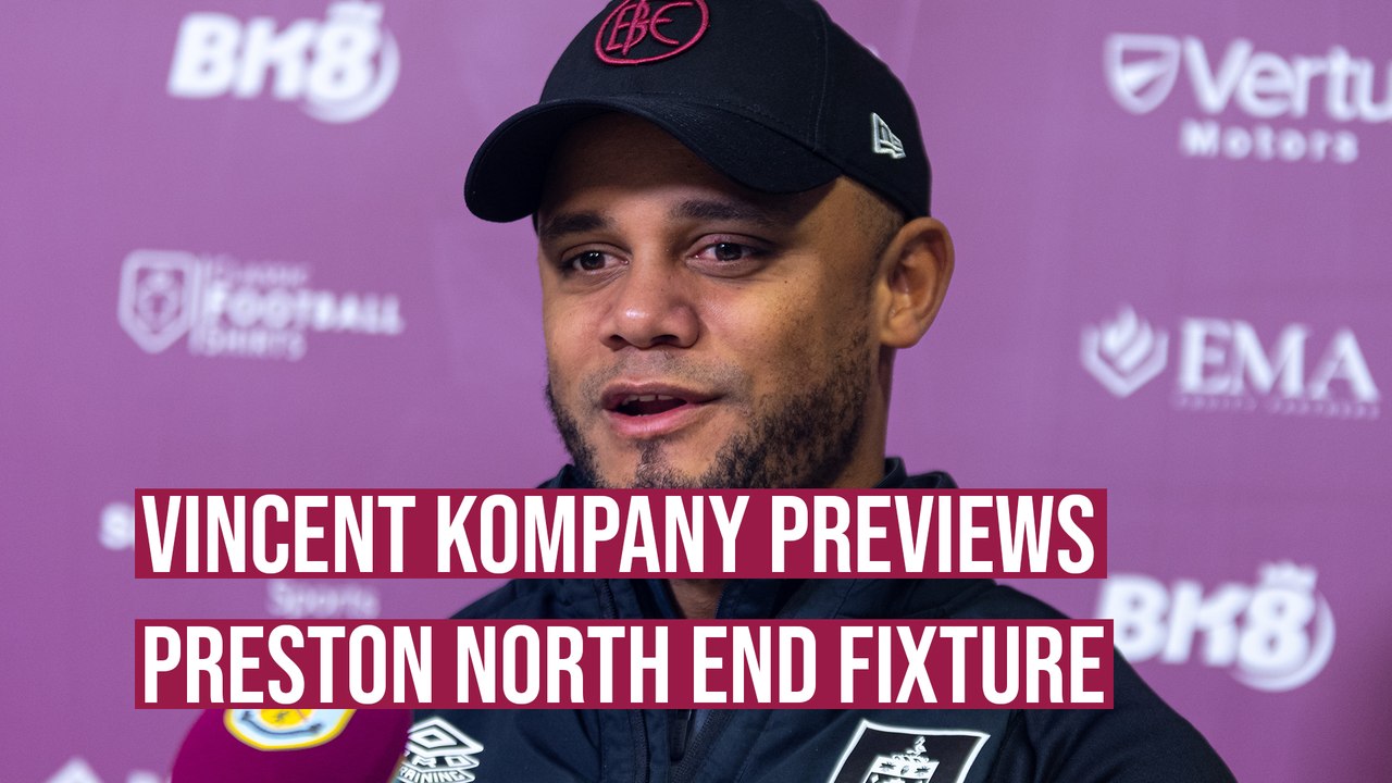 Vincent Kompany looking forward to another Lancashire derby