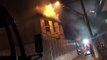Metruk bina alev alev yandı: 2 ölü