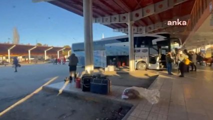 Deprem bölgesinden kaçmak isteyen depremzedeler Gaziantep otogarına akın etti: Adıyaman milleti yok oldu, insanlar öldü