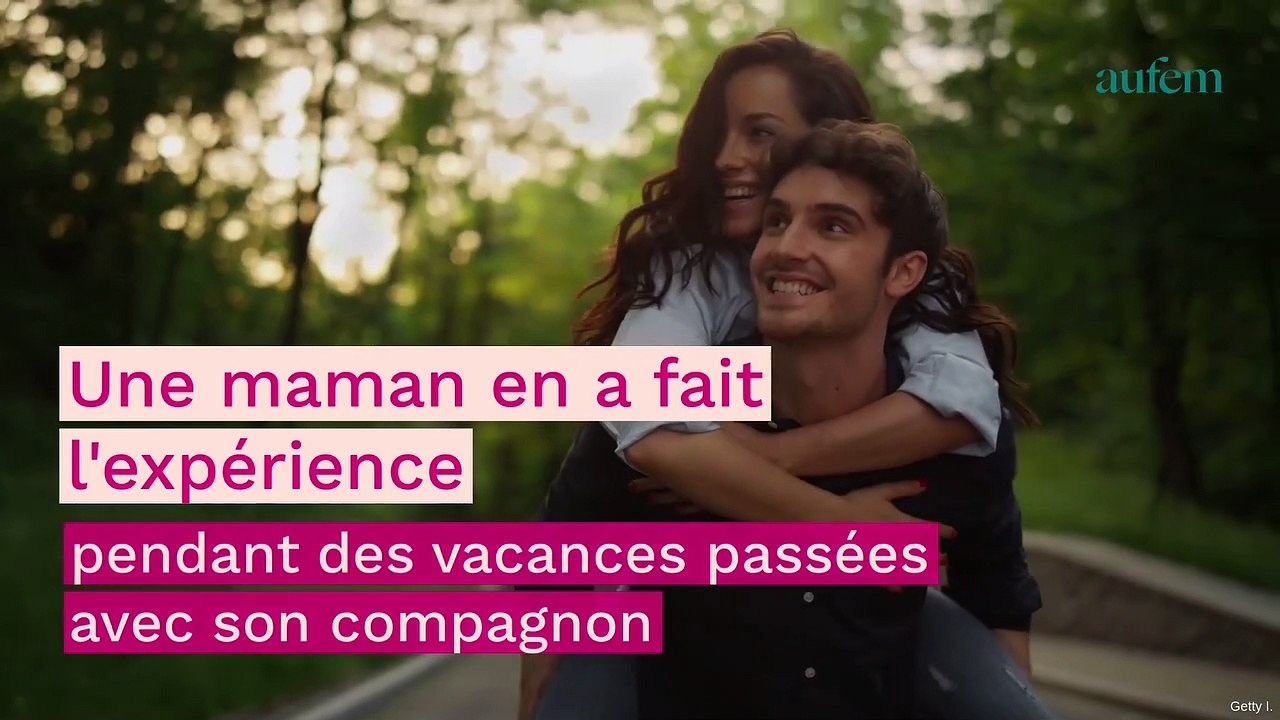 Une femme a dû allaiter son mari pendant leurs vacances en amoureux