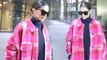 Deepika Padukone Winter Look Pink Long Overcoat Airport Look Video Viral |Boldsky