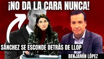 Benjamín López se ríe de Sánchez por esconderse detrás de Llop: 