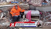 Ilang mga naka-ligtas, dama ang pighati sa pagkawala ng mga kaanak bunsod ng lindol sa Turkey at Syria | 24 Oras