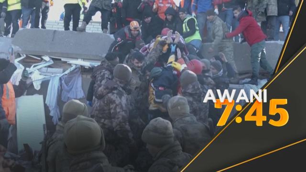 Gempa Bumi | Angka kematian di Turkiye dan Syria melepasi 17,000