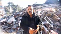 Hatay Armutlu'da ailesi enkaz altında kalan depremzede: Kimse bir şey yapamadan gitti, vinç gelmesi lazım