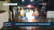 Hujan Deras, Puluhan Rumah di Kota Malang Terendam Banjir