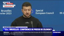 Suivez la conférence de presse de Zelensky à Bruxelles