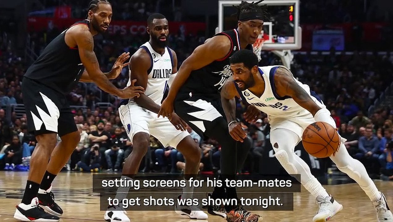 Dallas debut delight for Kyrie Irving