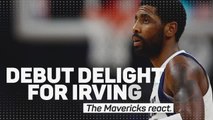 Dallas debut delight for Kyrie Irving